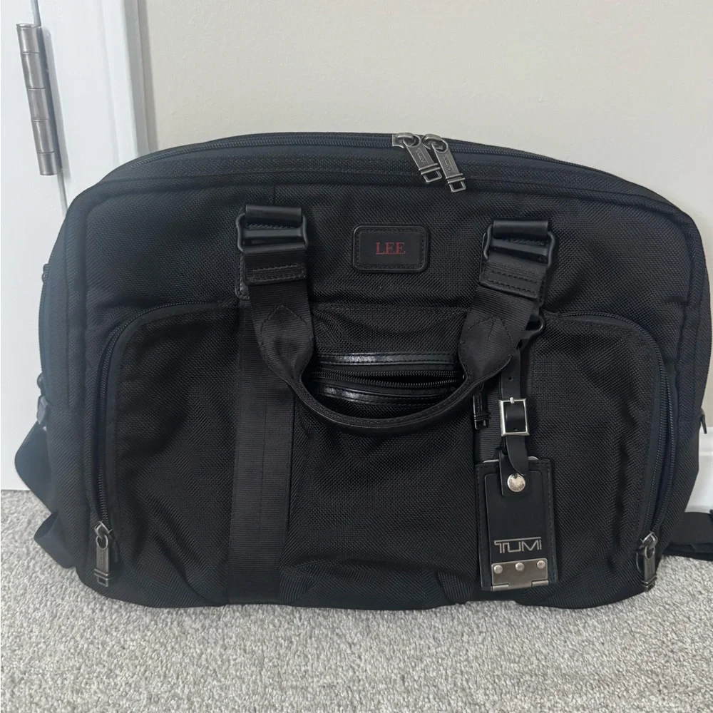 TUMI McNair Slim Briefcase- Read Description